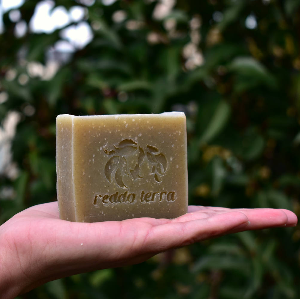 Brennessel und Macadamia Naturseife für Juckende und Unreine Haut