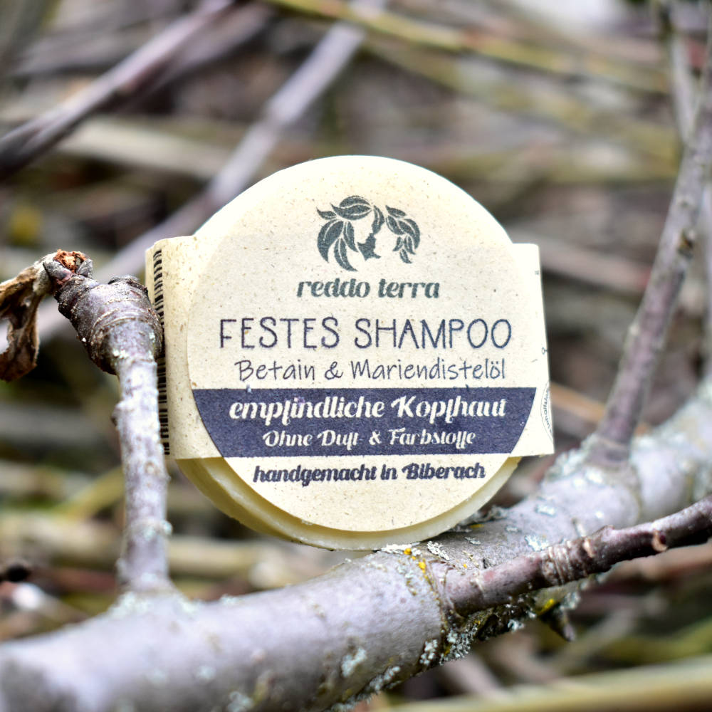 Festes Shampoo Empfindliche Kopfhaut ohne duftstoffe