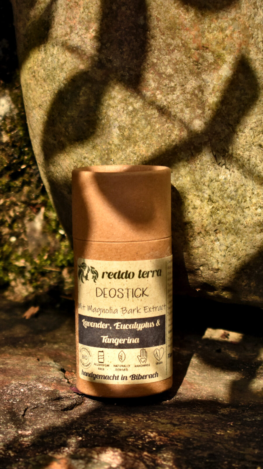 Lavendel, Eukalyptus & Mandarine Deostick mit Magnesium - Naturkosmetik – Bild 6