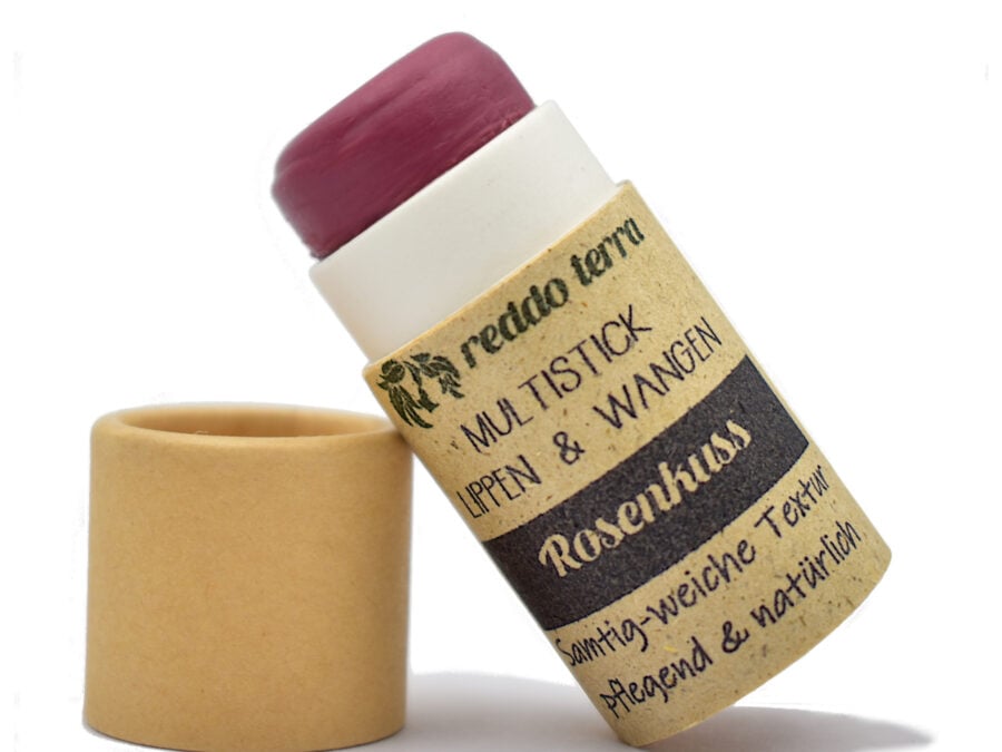 Lippenpflege Stick ohne Titandioxid – Rosenkuss