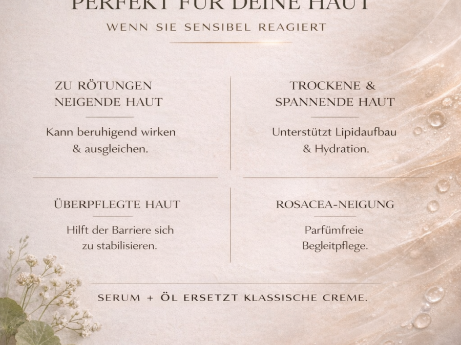 Barriereserum für sensible und zu Rötungen neigende Haut