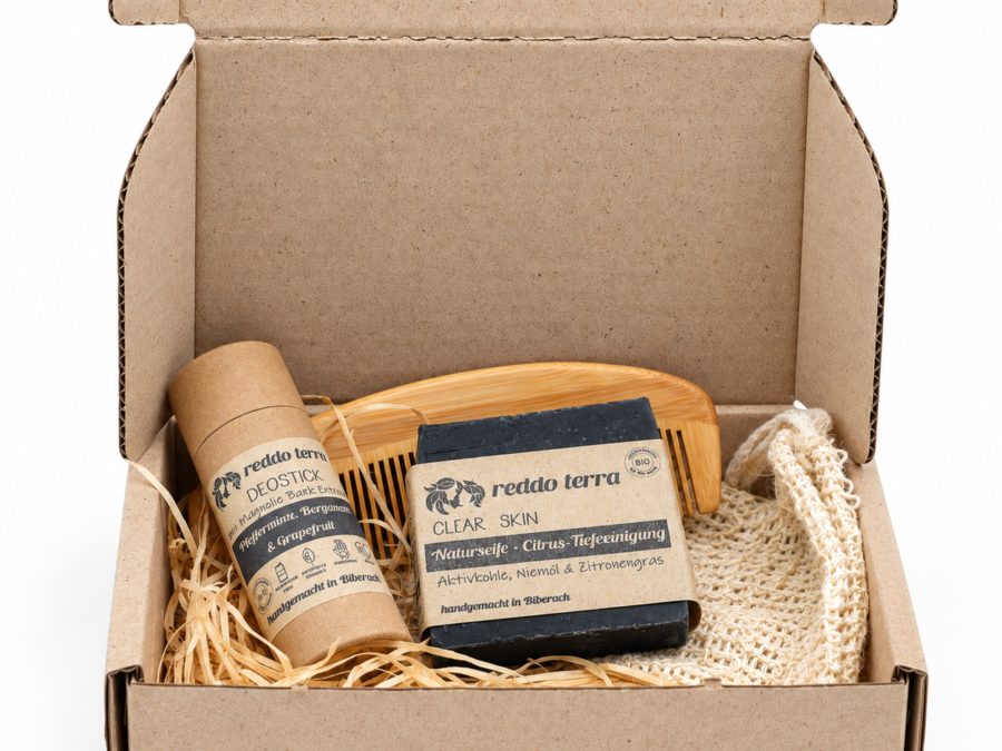 Naturkosmetik Geschenkset für Männer – Frisch & gepflegt