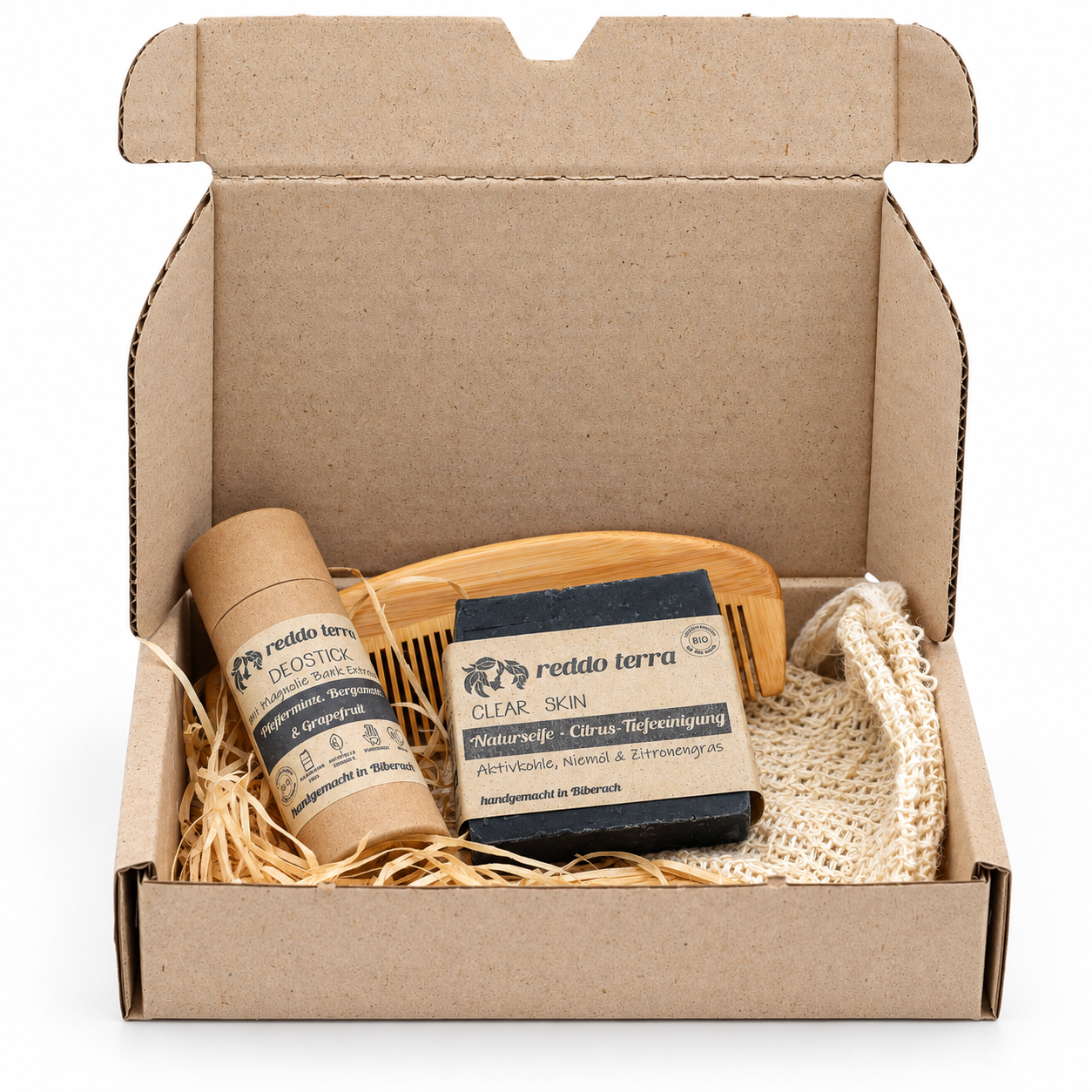 Naturkosmetik Geschenkset für Männer – Frisch & gepflegt